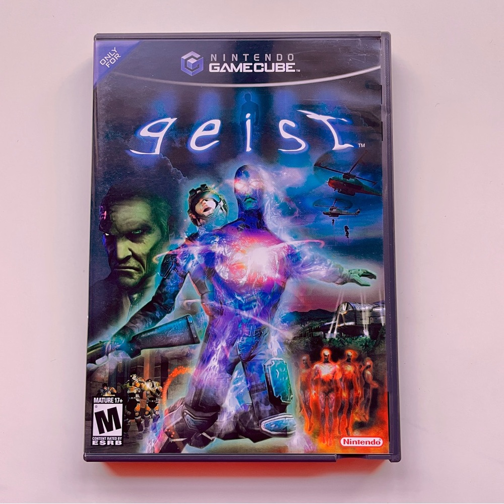 Geist Gamecube GC PREOWNED COMPLETE CIB